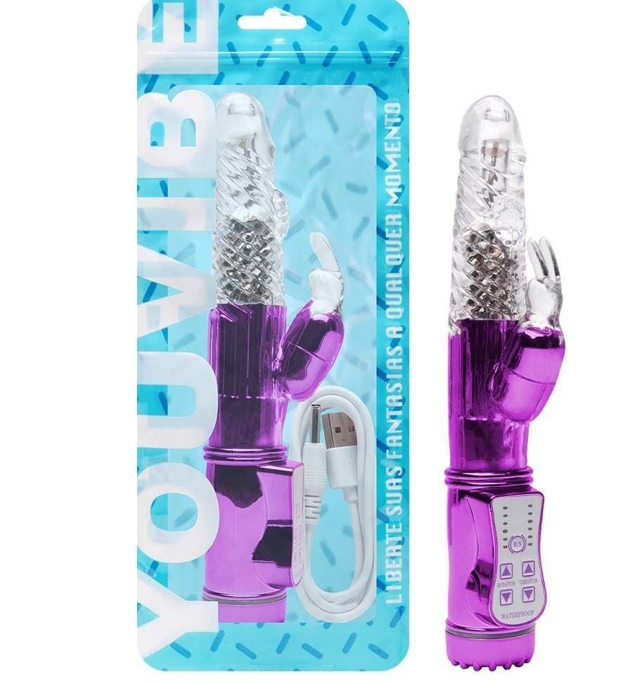 Vibrador Habit rotativo pilha